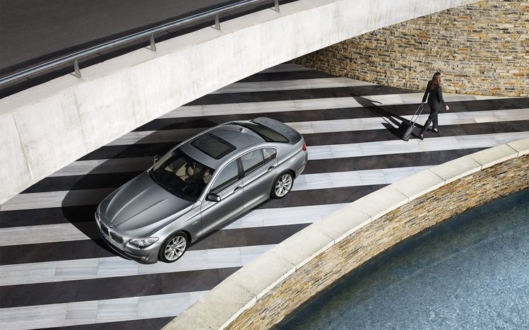 BMW 5 Series Theme screenshot #20