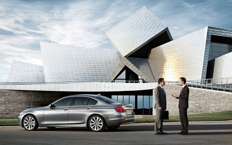 BMW 5 Series Theme screenshot #21