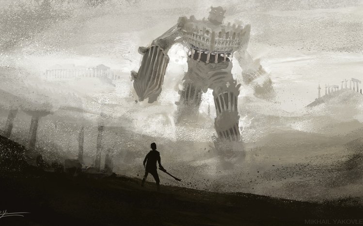 Shadow of the Colossus Windows 11/10 Theme 