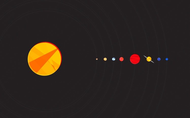 Solar System Theme screenshot #2