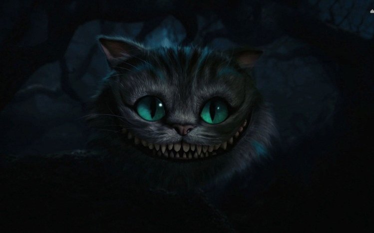 Cheshire Cat Windows 11/10 Theme - themepack.me