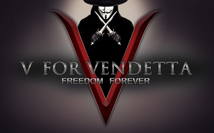 V for Vendetta Windows 11/10 Theme 