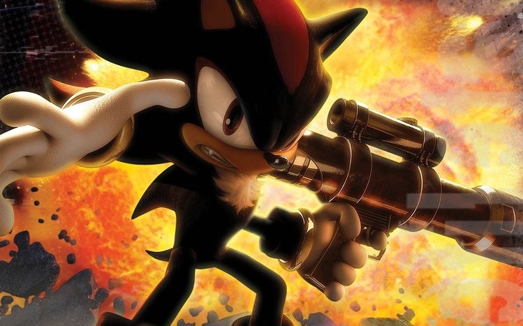 sonic and shadow the hedgehog wallpaper