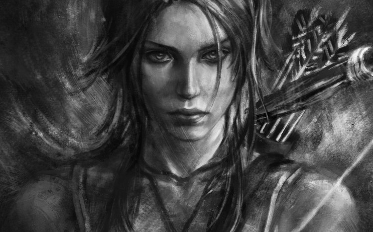 Woman Painting Theme screenshot #2