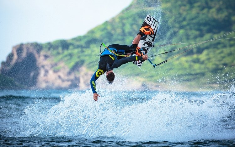 Kitesurfing Theme screenshot #11