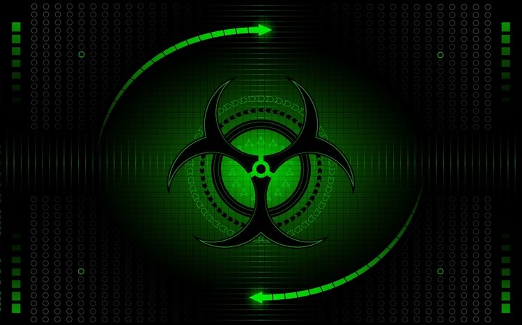 Biohazard Symbol Theme screenshot #11
