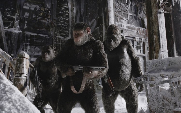 War for the Planet of the Apes Theme screenshot #6