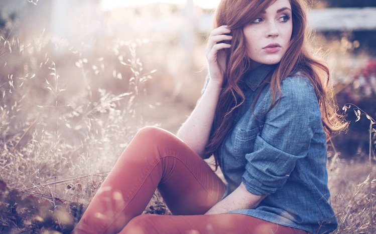 Beautiful Girl Theme screenshot #4