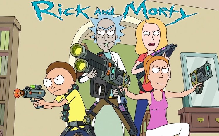 Rick and Morty Windows 11/10 Theme 