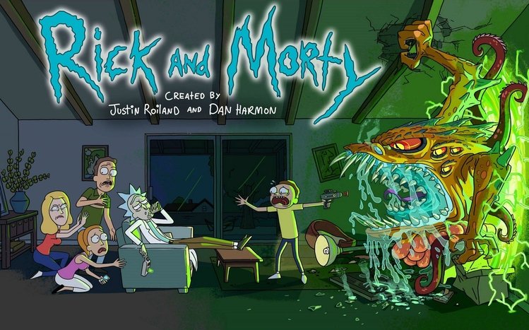 Rick and Morty Wallpaper - Complementos do Microsoft Edge