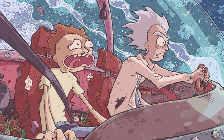 Rick and Morty Wallpaper 4K