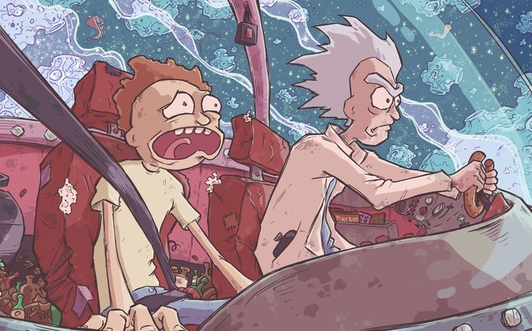 Rick and Morty Desktop Wallpaper 4K