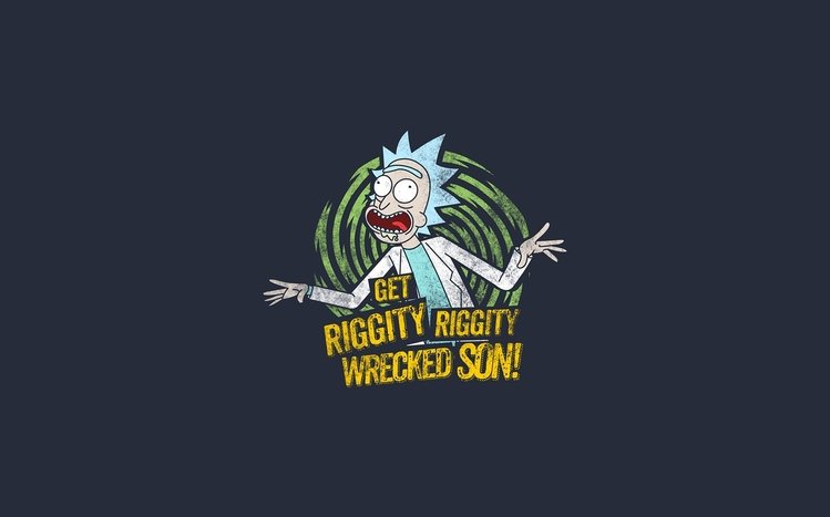 Rick and Morty Windows 11/10 Theme 