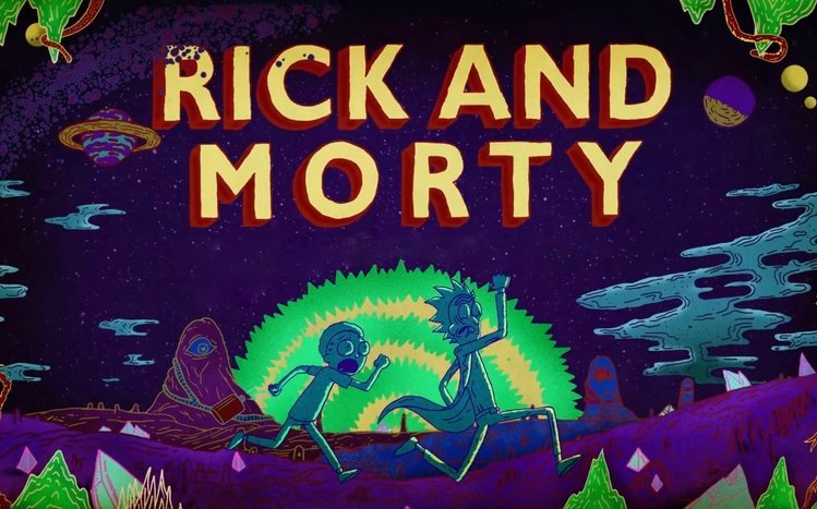 Rick and Morty Windows 11/10 Theme 