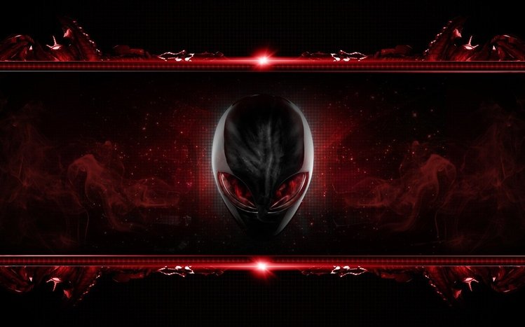 Alienware Red Theme screenshot #10