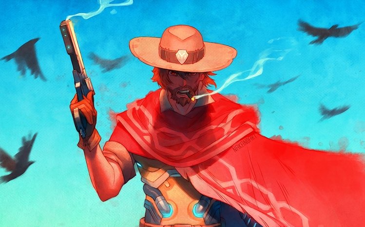 McCree (Overwatch) Theme screenshot #4