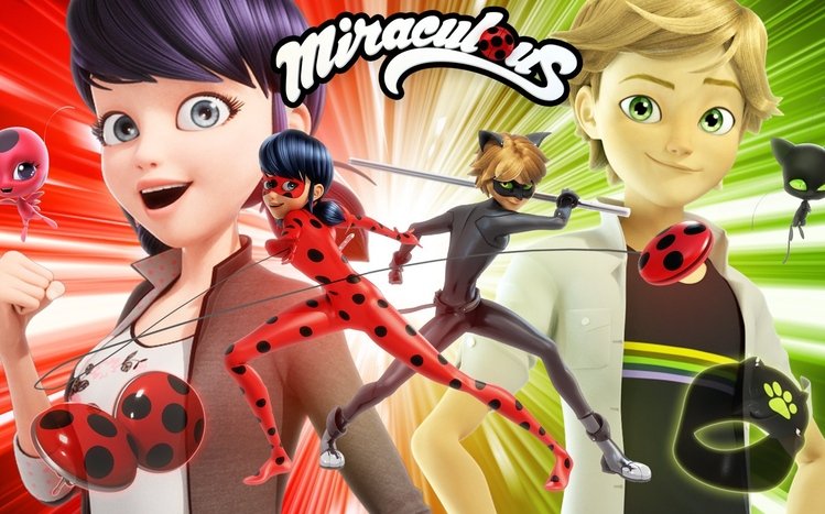 Miraculous Ladybug and Cat noir