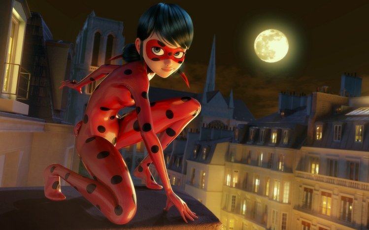 Download Miraculous Ladybug And Cat Noir Characters Wallpaper