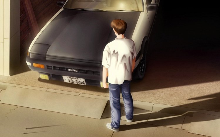 Initial D (street racing anime) : themeworld : Free Download