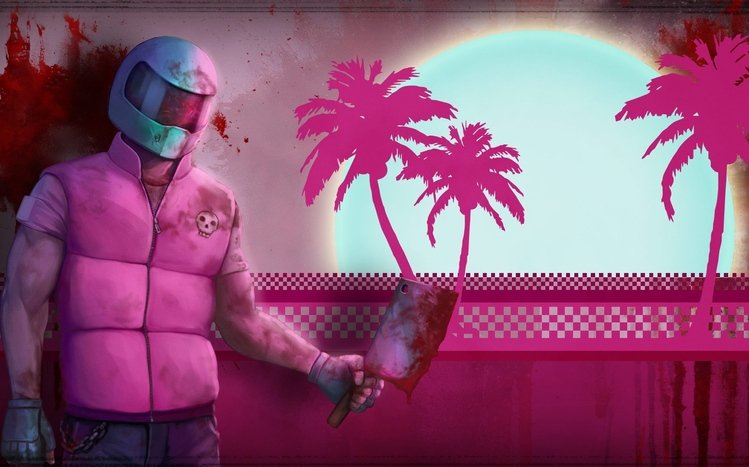 Hotline Miami Theme screenshot #4