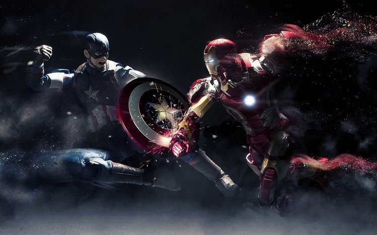 Captain America: Civil War Windows 11/10 Theme 