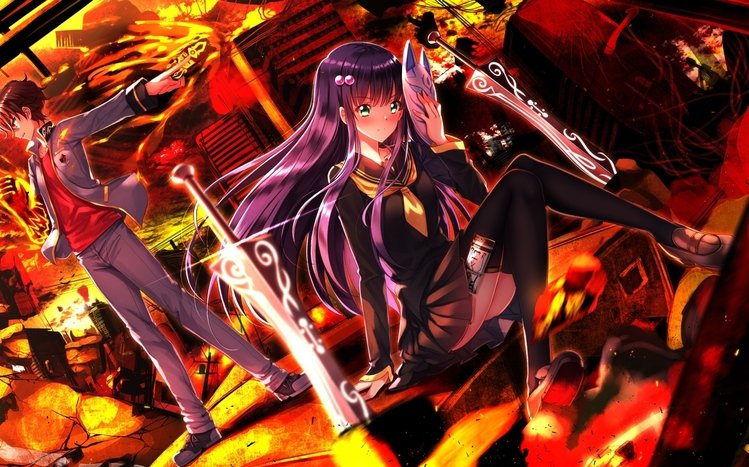 Twin Star Exorcists Theme screenshot #2