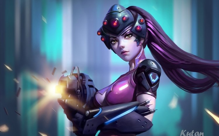 Widowmaker (Overwatch) Theme screenshot #4