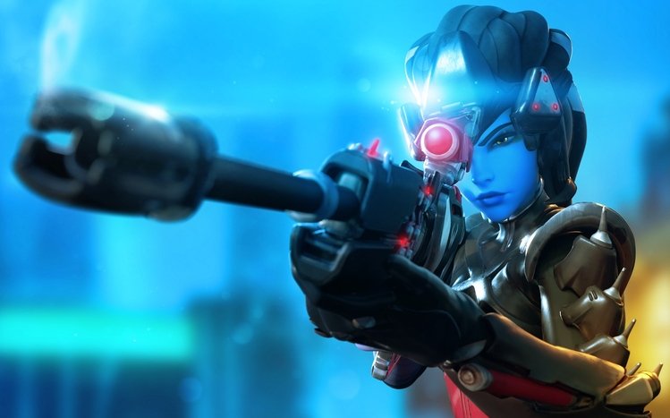 Widowmaker (Overwatch) Theme screenshot #12