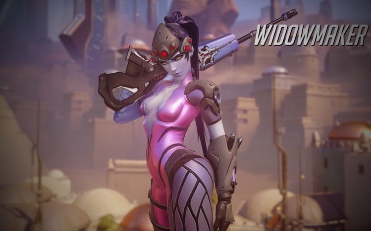 Widowmaker (Overwatch) Theme screenshot #1