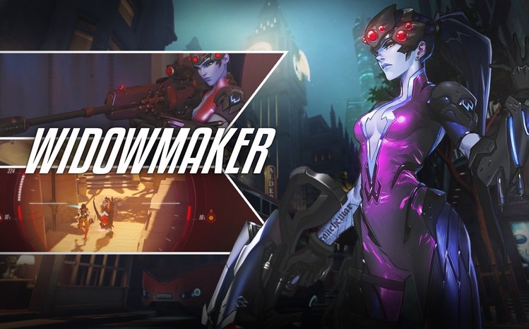 Widowmaker (Overwatch) Theme screenshot #3