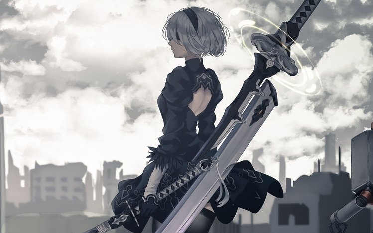 Nier: Automata Theme screenshot #15