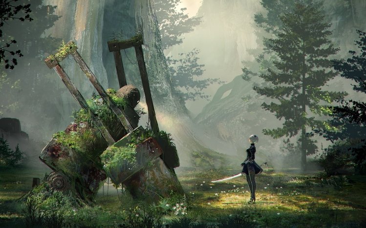 Nier: Automata Theme screenshot #1