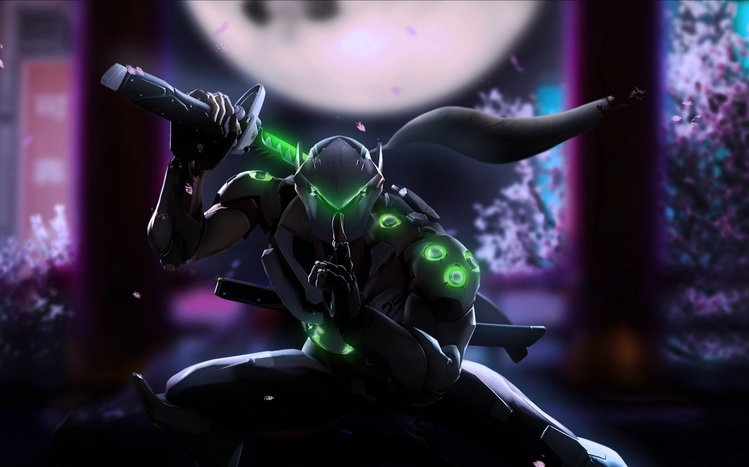 Genji (Overwatch) Theme screenshot #11