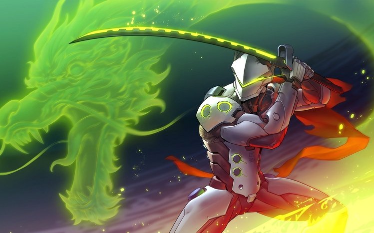 Genji (Overwatch) Theme screenshot #14