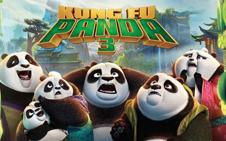 Kung Fu Panda 3 Windows 11/10 Theme - themepack.me