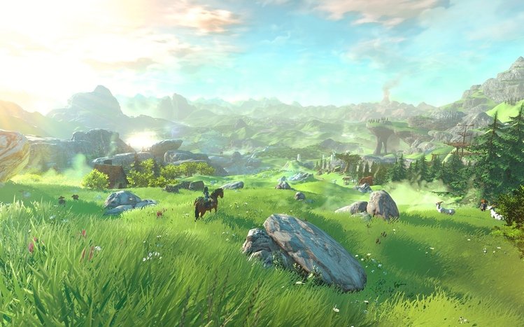 The Legend of Zelda: Breath of the Wild Windows 11/10 Theme 