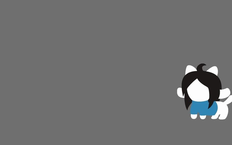 Temmie (Undertale) Theme screenshot #2