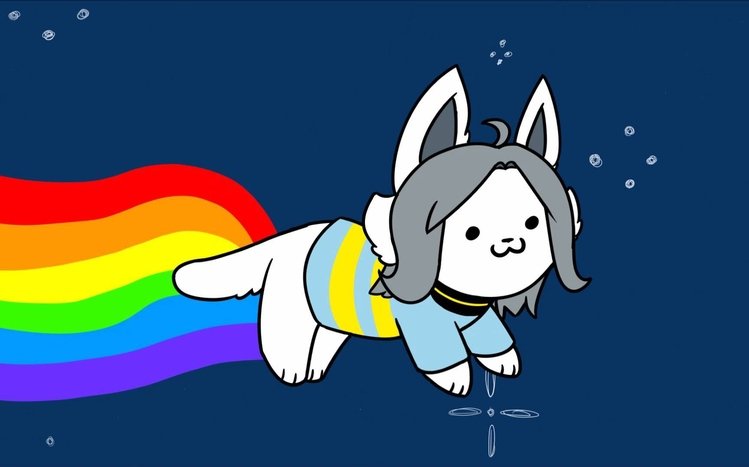 Temmie (Undertale) Theme screenshot #9