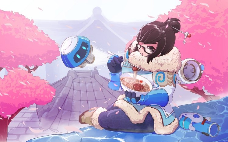 Mei (Overwatch) Theme screenshot #6