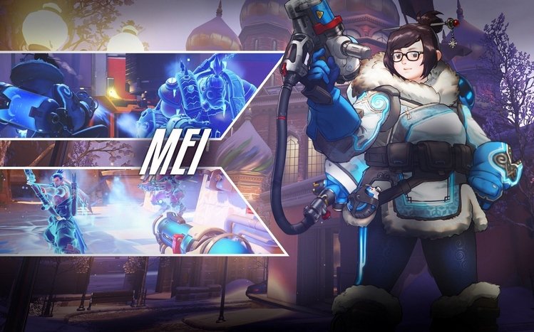 Mei (Overwatch) Theme screenshot #2