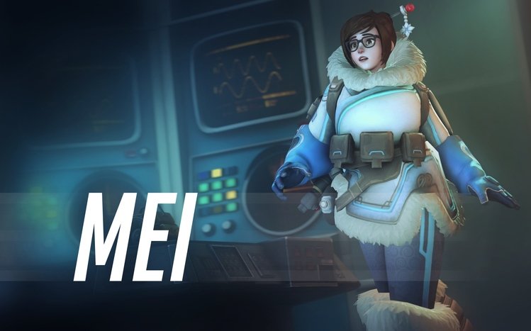 Mei (Overwatch) Theme screenshot #1