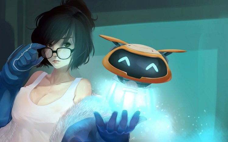 Mei (Overwatch) Theme screenshot #10
