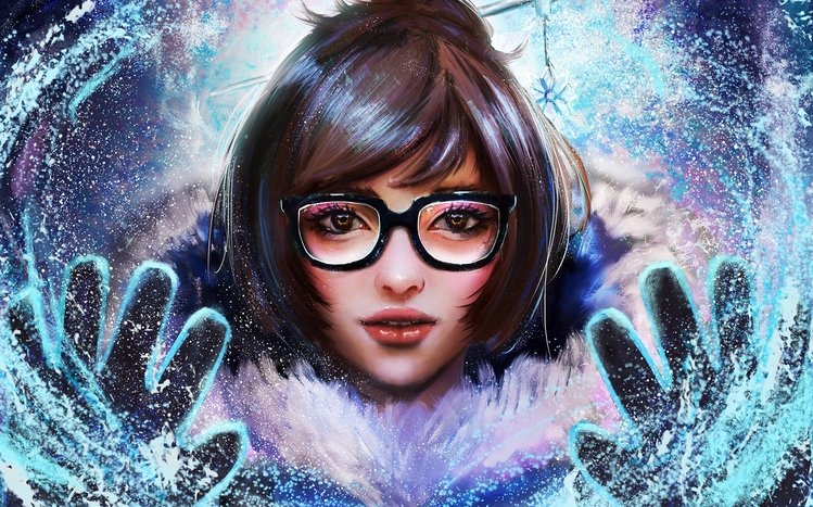 Mei (Overwatch) Theme screenshot #16