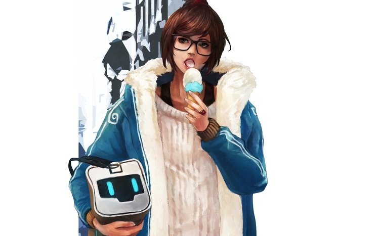 Mei (Overwatch) Theme screenshot #15