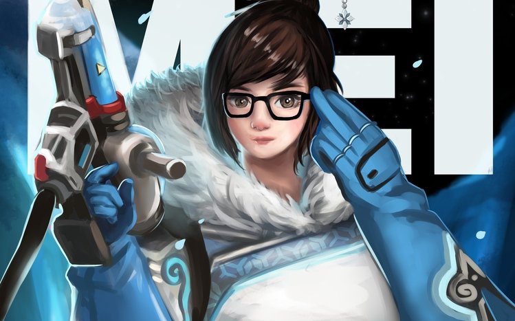 Mei (Overwatch) Theme screenshot #11