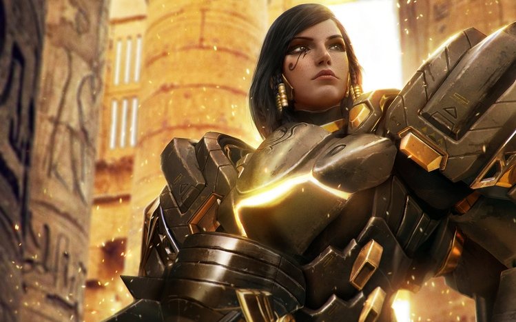 Pharah (Overwatch) Theme screenshot #13