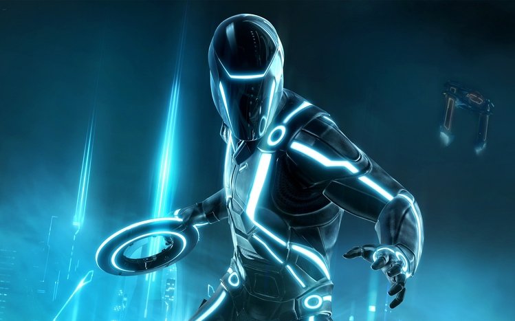 Tron Theme screenshot #3