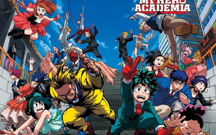 My Hero Academia Windows 1110 Theme Themepackme 