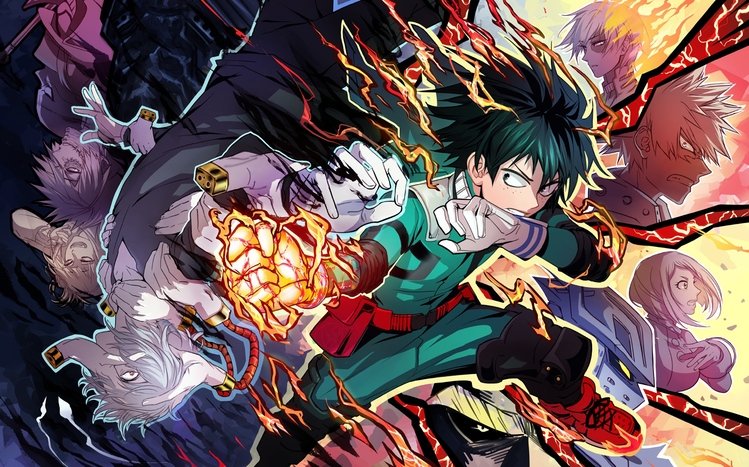 My Hero Academia Windows 1110 Theme Themepackme 