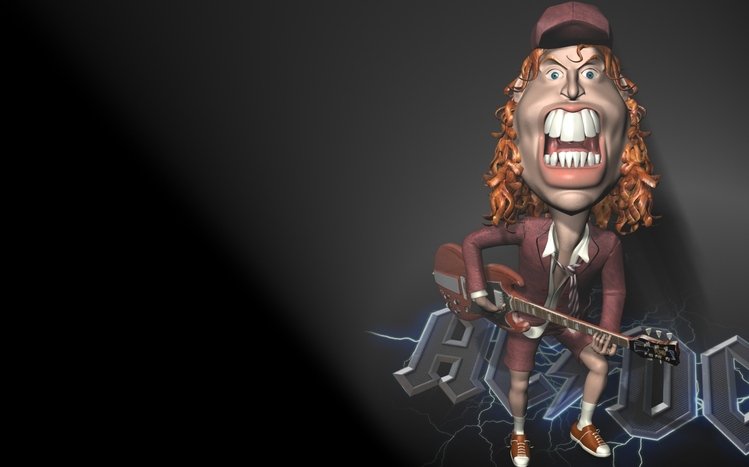 AC/DC Theme screenshot #7